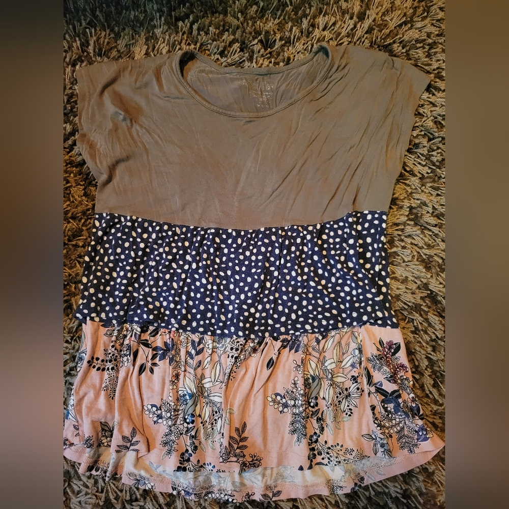 Latched Mama Tiered Top